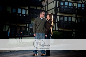 Engagement session near the Potomac River in WV