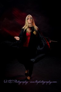 Harry Potter fan at TLC Photography